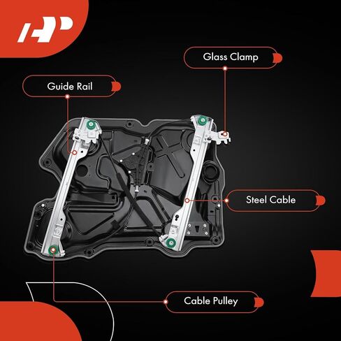 A-Premium Front Left Driver Side Electric Power Window Regulator with Motor Compatible with Nissan Altima 2011-2012, Coupe/Sedan in Saudi Arabia
