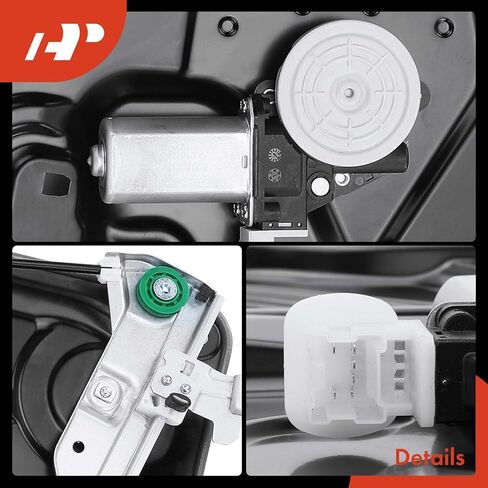 A-Premium Front Left Driver Side Electric Power Window Regulator with Motor Compatible with Nissan Altima 2011-2012, Coupe/Sedan in Saudi Arabia
