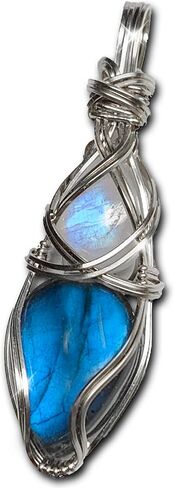 New Beginnings Moonstone Bracelet for Women with Labradorite | Motivational Gifts for Moms Sisters Teens Handmade in Arizona | Labradorite Bracelet | Meaningful Labradorite and Moonstone Bracelet in Saudi Arabia