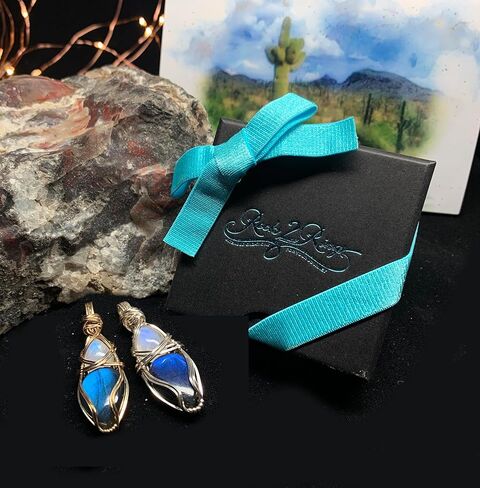 New Beginnings Moonstone Bracelet for Women with Labradorite | Motivational Gifts for Moms Sisters Teens Handmade in Arizona | Labradorite Bracelet | Meaningful Labradorite and Moonstone Bracelet in Saudi Arabia