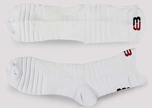 Kisgyst جوارب رياضية مضغوطة للرجال بطول الكاحل للركض، جوارب تدريب مبطنة لكرة السلة، 3 أزواج in Kuwait