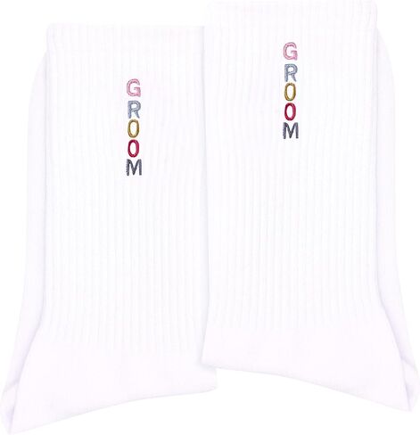 Embroidered Bride Socks for Women, Bride To Be Gift, Bride Gifts, Wedding Socks in Saudi Arabia