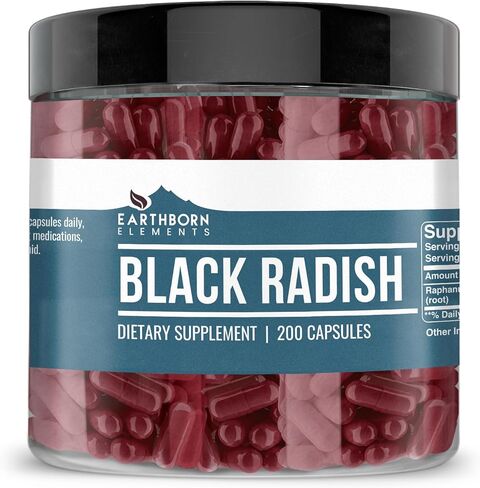 Earthborn Elements مستخلص الفجل الأسود نقي وغير مخفف، بدون إضافات in Kuwait