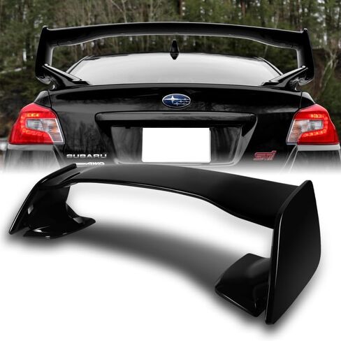 DriftX Performance, Rear Trunk Spoiler Wing fit for Compatible with 2011-2016 Scion tC Painted Black ABS Plastic Rear Trunk Spoiler Wing in Saudi Arabia