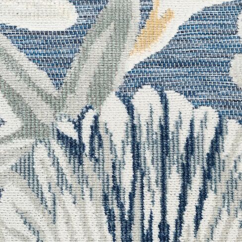 Nourison Home Suncoast Denim Multi 7'10" x 9'10" Area Rug - Easy Clean, Non Shedding, Bed Room, Living Room, Dining Room, Kitchen (8' x 10') in Saudi Arabia