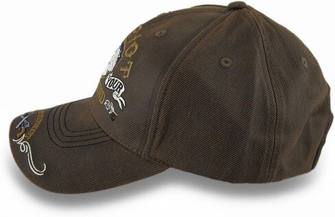 Stand Your Ground Patriot Hat Brown Denim Baseball Cap in Saudi Arabia