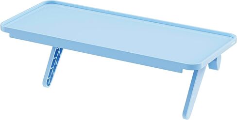 Pixio 12 inch Black Monitor Storage Top Shelf - Adjustable Platform, Universal Fit, Holds Up to 13lbs, Works on TV, Flat, Curved Monitors, Storage for Webcams, Clocks, Phone, Figures in Kuwait