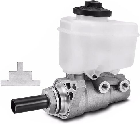 Brake Master Cylinder with Reservoir Compatible with Toyota Tacoma 2005 2006 2007 Automatic Transmission Replacement M630478, 47028-04030, M630477 in Kuwait