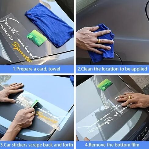 ملصقات فينيل PVC ملونة للسيارة من الفينيل مقاومة للماء ذاتية اللصق للسيارات وأجهزة الكمبيوتر المحمولة والشاحنات والدراجات النارية وغطاء نافذة الأمتعة وغطاء ديكور الباب in Kuwait