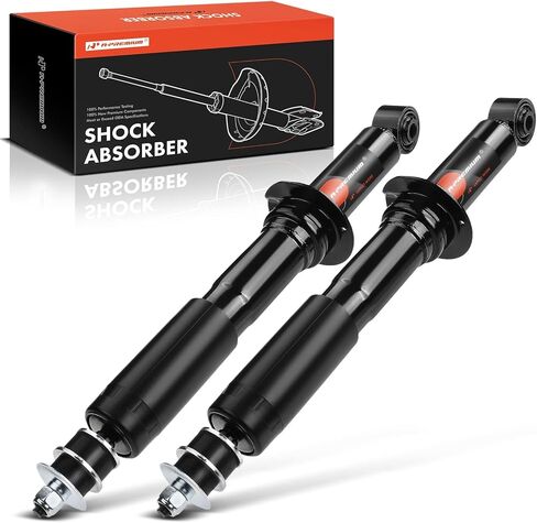 A-Premium Front Pair (2) Shock Absorber Compatible with Toyota Land Cruiser 1996 1997 1998 1999 2000 2001 2002, Driver and Passenger Side in Saudi Arabia