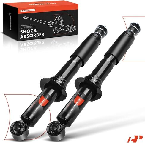 A-Premium Front Pair (2) Shock Absorber Compatible with Toyota Land Cruiser 1996 1997 1998 1999 2000 2001 2002, Driver and Passenger Side in Saudi Arabia