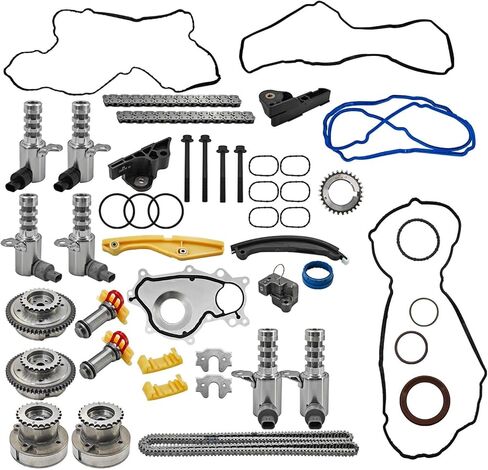 طقم توقيت كامل 3.5L Ecoboost يناسب Ford F150 2013 2014 2015 2016 مع استبدال الملفات اللولبية # AT4Z-6M280-A AT4Z-6M280-B in Kuwait
