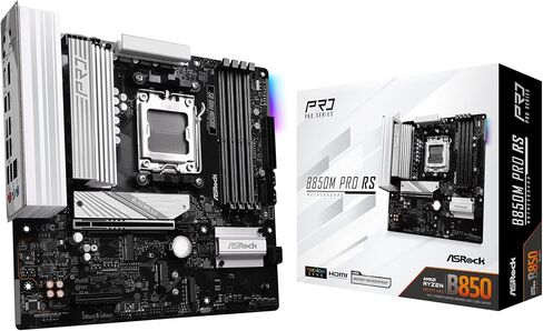 ASROCK AMD B850 PRO A SOCKET AM5 RYZEN DDR5 8000 MHz 256GB ATX Motherboard M.2 SATA3 6.0 GB/S PCIE 5.0 in Kuwait