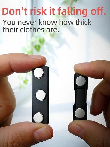 حامل شارة الاسم المغناطيسي بريسمايت 3x4، علامات الاسم المغناطيسية مع إدراجات قابلة للطباعة بالليزر/النافثة للحبر، 100 حزمة in Kuwait