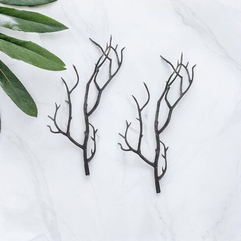 24 Pcs Artificial Antler Branches for DIY Crafts Realistic Plastic Twigs Vase Fillers Seasonal Home Decor for Halloween Christmas Table Decoration in Saudi Arabia