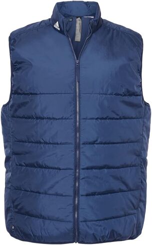 adidas Mens Puffer Vest, XL, Team Navy Blue in Saudi Arabia
