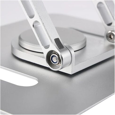 Portable Monitor Stand Adjustable Multi-angle Foldable Metal Stand Supports 12"-19" Laptops in Saudi Arabia
