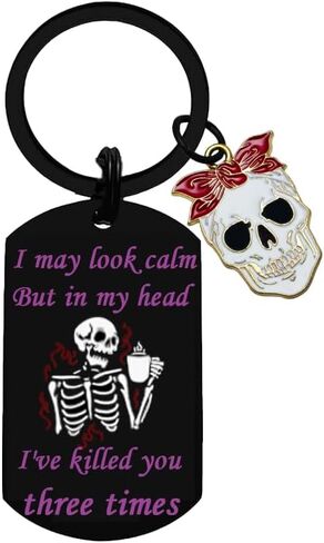 Spooky Murder Show Inspired Gift Serial Killer Horror Movie Fans for Women Spooky Basket Stuffers Halloween Decor Witchy Gifts in Kuwait