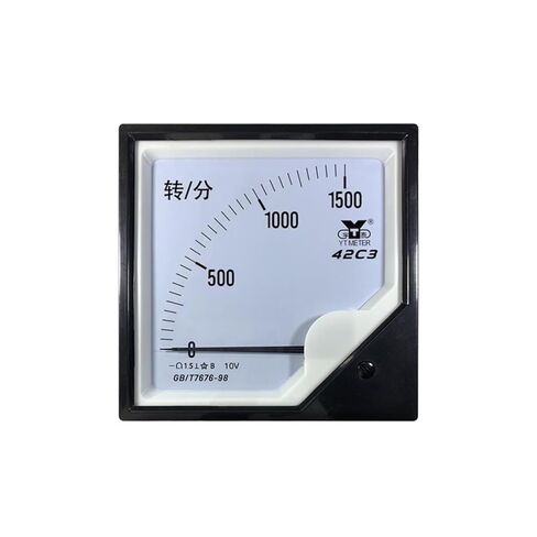 42c3 DC Tachometer 10v Pointer 1500rpm1800 RPM r/min42c20 Meter Meter Meter 120 * 120(DC 500rpm 10V) in Kuwait