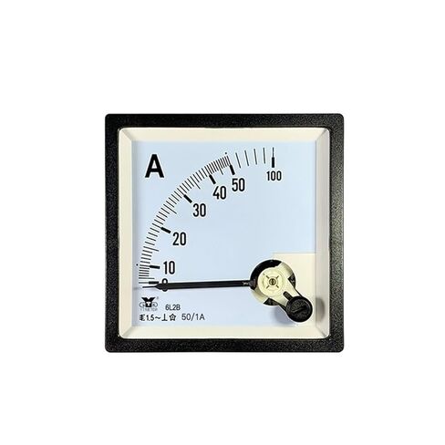 6L2B/1A AC Current Meter 30/50/75/100/200/400/600/1A Pointer ammeter80 mm(AC 800-1A) in Kuwait