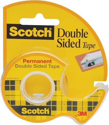 Scotch 504829 Double Sided Tape with Dispenser 1/2-Inch x 13 yds. (137) in Saudi Arabia
