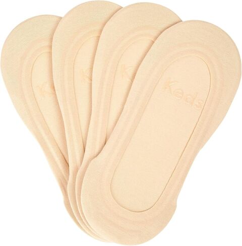 Keds Women's Extra Low Cut Liner Socks 4 Pack No Show Lightweight Breathable in Saudi Arabia