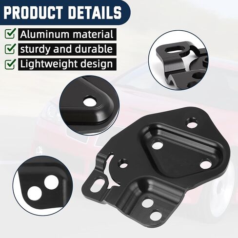 لوحة تركيب ناقل الحركة من الألومنيوم ذات 4 سرعات لناقل الحركة GM Chevy Pontiac - تناسب مجموعات Hurst 3733157، 3163، 4734، 7834. بديل لـ 1957773، 1958773، 530-195-7773، 530-195-8773 in Saudi Arabia