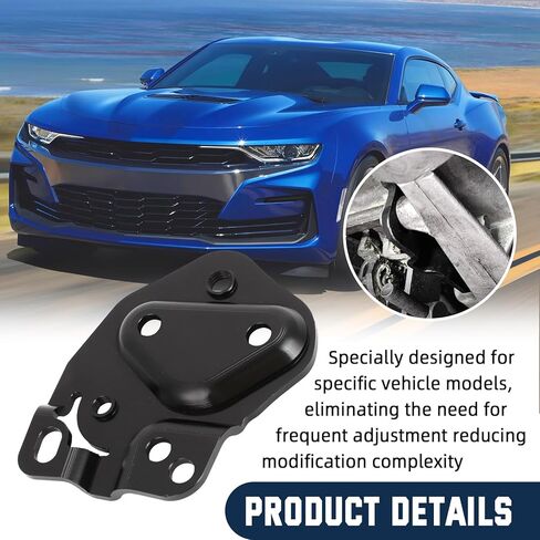 لوحة تركيب ناقل الحركة من الألومنيوم ذات 4 سرعات لناقل الحركة GM Chevy Pontiac - تناسب مجموعات Hurst 3733157، 3163، 4734، 7834. بديل لـ 1957773، 1958773، 530-195-7773، 530-195-8773 in Saudi Arabia