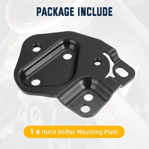 لوحة تركيب ناقل الحركة من الألومنيوم ذات 4 سرعات لناقل الحركة GM Chevy Pontiac - تناسب مجموعات Hurst 3733157، 3163، 4734، 7834. بديل لـ 1957773، 1958773، 530-195-7773، 530-195-8773 in Saudi Arabia