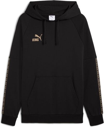 ملابس خارجية كاجوال كاجوال من PUMA للرجال King Hoodie - أسود in Kuwait