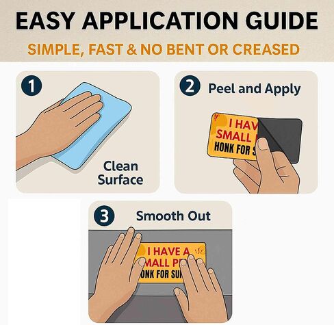 (7.5x3.75 in) Magnet Sticker I Have A Small Penis Honk for Support Magnetic for Bumper, Car, Truck, Metal Surface - Waterproof, UV-Resistance in Saudi Arabia