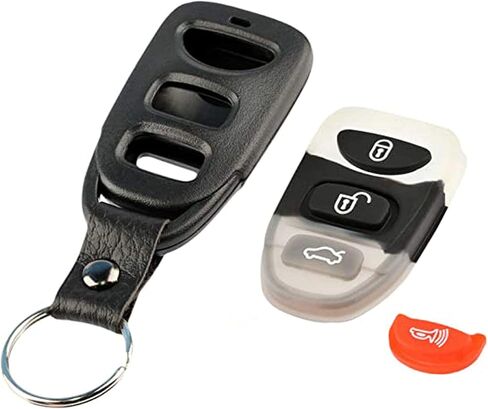 Key Fob Shell Replacement for Hyundai 2007-2017 Elantra 2007-2015 Sonata Kia 2010-2014 Forte 2006-2010 Optima 2007-2009 Spectra Key Case in Kuwait