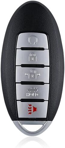 ABUDU مناسب لـ 2017-2020 نيسان أرمادا مفتاح ذكي عن بعد فوب 433 ميجا هرتز 46 رقاقة 5 أزرار سيدان بدون شعار معرف لجنة الاتصالات الفيدرالية: CWTWB1U744 / CWTWB1G744 in Kuwait