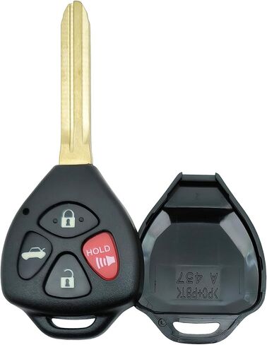Replacement Key Fob Shell Keyless Entry Remote Car Key Fob Case Fits for Toyota 2008-2013 Avalon / 2007-2011 Camry / 2008-2013 Corolla / 2009-2014 Venza (HYQ12BBY, GQ4-29T) (1) in Saudi Arabia