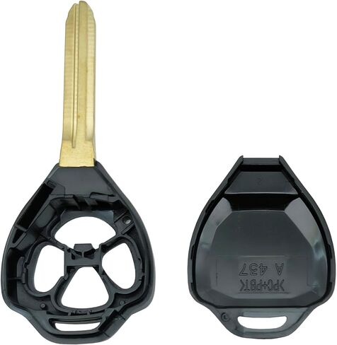 Replacement Key Fob Shell Keyless Entry Remote Car Key Fob Case Fits for Toyota 2008-2013 Avalon / 2007-2011 Camry / 2008-2013 Corolla / 2009-2014 Venza (HYQ12BBY, GQ4-29T) (1) in Saudi Arabia