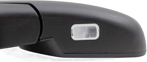APA Replacement Power Folding Mirror fits 2009-2014 TAHOE YUKON SUBURBAN with LED Arrow Signal Blind Spot Detection Power Heated Puddle Memory Textured Black Cap Driver Left Side GM1320526 in Saudi Arabia