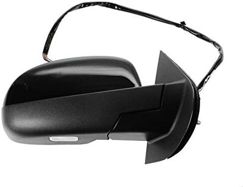 APA Replacement Power Folding Mirror fits 2009-2014 TAHOE YUKON SUBURBAN with LED Arrow Signal Blind Spot Detection Power Heated Puddle Memory Textured Black Cap Driver Left Side GM1320526 in Saudi Arabia