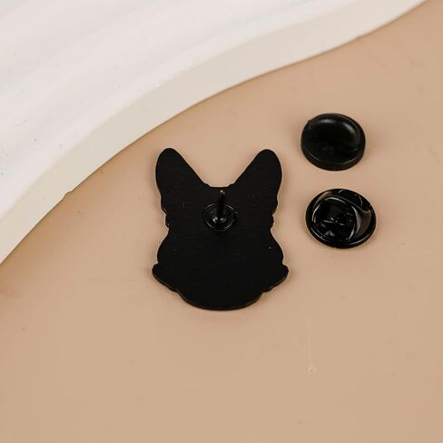 Cute German Shepherd Sunglasses Cool Dog Lover Enamel Pin, Funny German Shepherd Face Pin Brooch For Dog Mom Dad, Kawaii Animal Face Meme Brooch Badge, Puppy Meme Lapel Badges Gift For Pet Lover, Cartoon Puppy Jewelry Accessories in Saudi Arabia