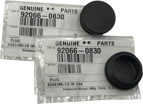 Two Pack compatible with Kawasaki 2 Bumper Plug 2017- Teryx Teryx4 Mule SX 92066-0830-2PACK Contains Two 2 Bumper Plugs and a Funnel in Kuwait