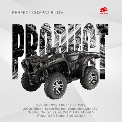 GY6 Starter Solenoid Relay for 50cc 70cc 90cc 110cc 125cc 150cc 200cc 250cc محركات رباعية الأشواط لـ ATV، سكوتر، Go Kart، Quad، Dirt Pit Bike، Moped & Roketa SSR Taotao Sunl Coolster in Kuwait