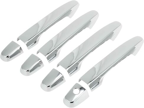 1Set Car Door Handle Cover for Honda CR-V 2012-2016 Outside Silver Tone ABS in Saudi Arabia