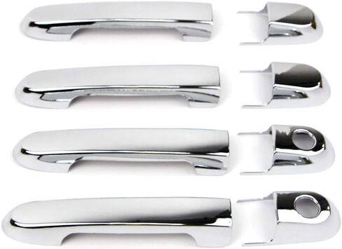 Dreamseek 8Pcs 4 Door Handle Cover Compatible with Hyundai Accent 2006 2007 2008 2009 2010 Exterior ABS Molding Protector Trim (Chrome Plated) in Saudi Arabia