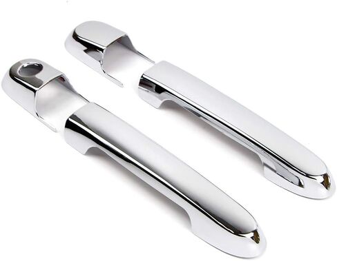 Dreamseek 8Pcs 4 Door Handle Cover Compatible with Hyundai Accent 2006 2007 2008 2009 2010 Exterior ABS Molding Protector Trim (Chrome Plated) in Saudi Arabia