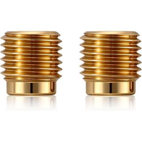 3/8" (3/16" tube),Plugs for 3/8"-24,Brass Inverted flare,Anti-corrosion and Anti-leakage,2Pack in Kuwait