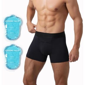 Vasectomy Underwear with 2 Ice Packs for Testicular Support and Pain Relief in Kuwait