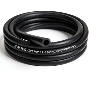 3/4 Inch Fuel Line Hose 150 PSI R10 Push Lock Hose - for Gas, Diesel, E85, Oil & Hydraulic Fluid - Flexible Replacement for Fuel Pump, Supply & Return Lines in Kuwait