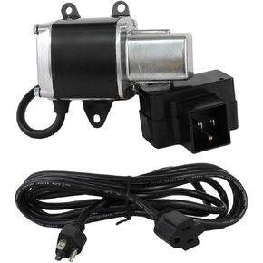 RAREELECTRICAL محرك كهربائي 120 فولت متوافق مع تيكومسيه Ohv Lh195 Oh195 Ohh50 Ohh55 Ohh60 Ohsk50-Ohsk70 منفاخ الثلج 33290 9 أسنان Ccw Pmdd in Kuwait