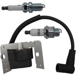 ignition coil with spark plug 36344A Compatible with Tecumseh OHV110 OHV130 OHV135 to OHV175 OHV180 OV358EA OV490EA Replaces 36344 37137 in Kuwait
