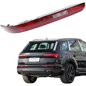 Right Rear Bumper Reflector Tail Light Fog Lamp w/Bulbs Compatible with Audi Q7 2016-2022 Right Passgenger Side, Taillight Assembly Fog Lamp Replace 4M0945095 in Kuwait