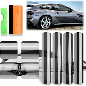 EZAUTO WRAP VLT 50% Uncut Roll 20" x 10FT Window Tint Film Charcoal Black Smoke Car Glass Office in Kuwait